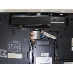 Замена модуля беспроводной локальной сети Acer Aspire 5740-5780