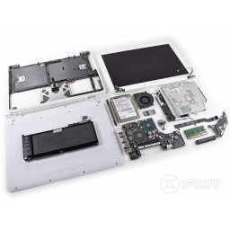 MacBook Unibody Модель A1342 середина 2010 года Снос