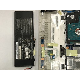 Замена батареи Toshiba Satellite L15W-B1320